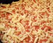 Lasagna cu carne tocata, ciolan afumat si ciuperci-10