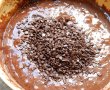 Negresa ( II ) cu dulceata de caise si fulgi de ciocolata-3