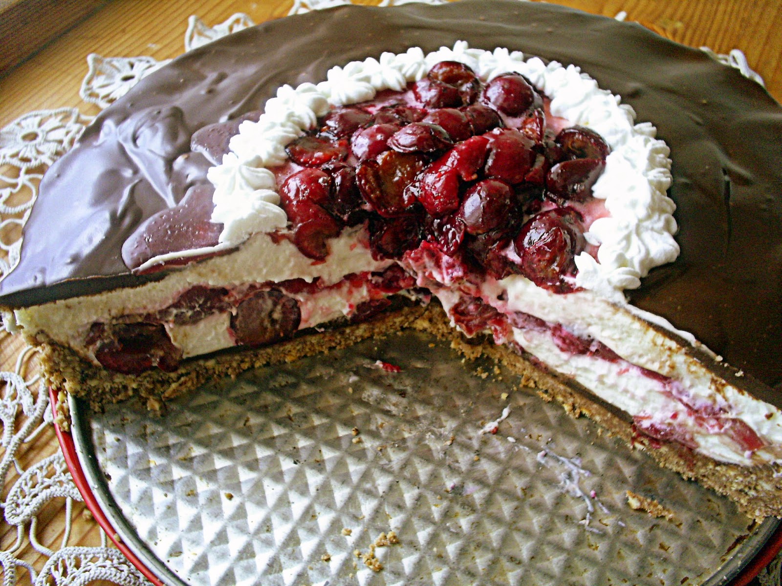 Black Forest Cheesecake