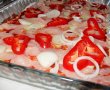 Pizza cu carne de pui-4