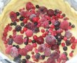 Tarta cu smantana si fructe de padure-5