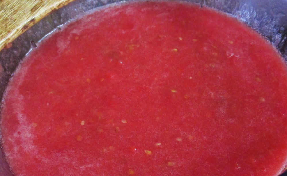 Supa de rosii cu paste