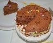 Tort de ciocolata cu zmeura-13