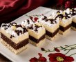 Desert prajitura fina cu nuca de cocos si crema de vanilie-14