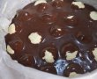 Desert prajitura cu ciocolata si bilute de cocos-4