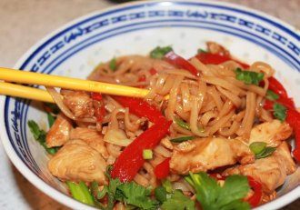 Pui chow mein
