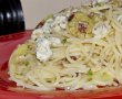 Spaghete cu zucchini, gorgonzola si nuci-8