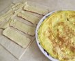 Rulada din foietaj cu omleta si carnati-0
