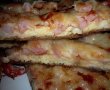 Pizza cu aluat din paine toast-6