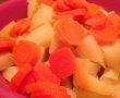 Salata de cartofi cu dovlecel si sfecla rosie-3