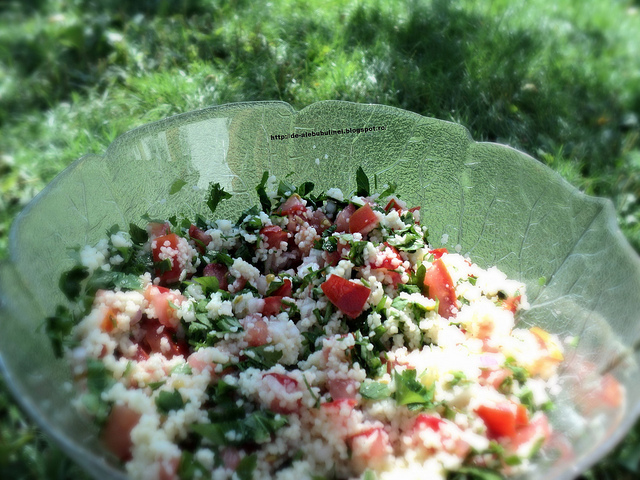 Salata cu cuscus