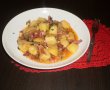 Tocanita de cartofi cu ciuperci si bacon afumat-9