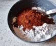 Minitarte de post cu sos de cacao si banane-11