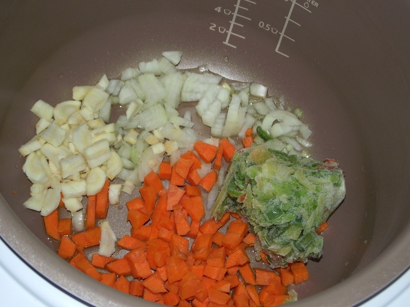 Ciorba de legume , la multicooker ( de post )