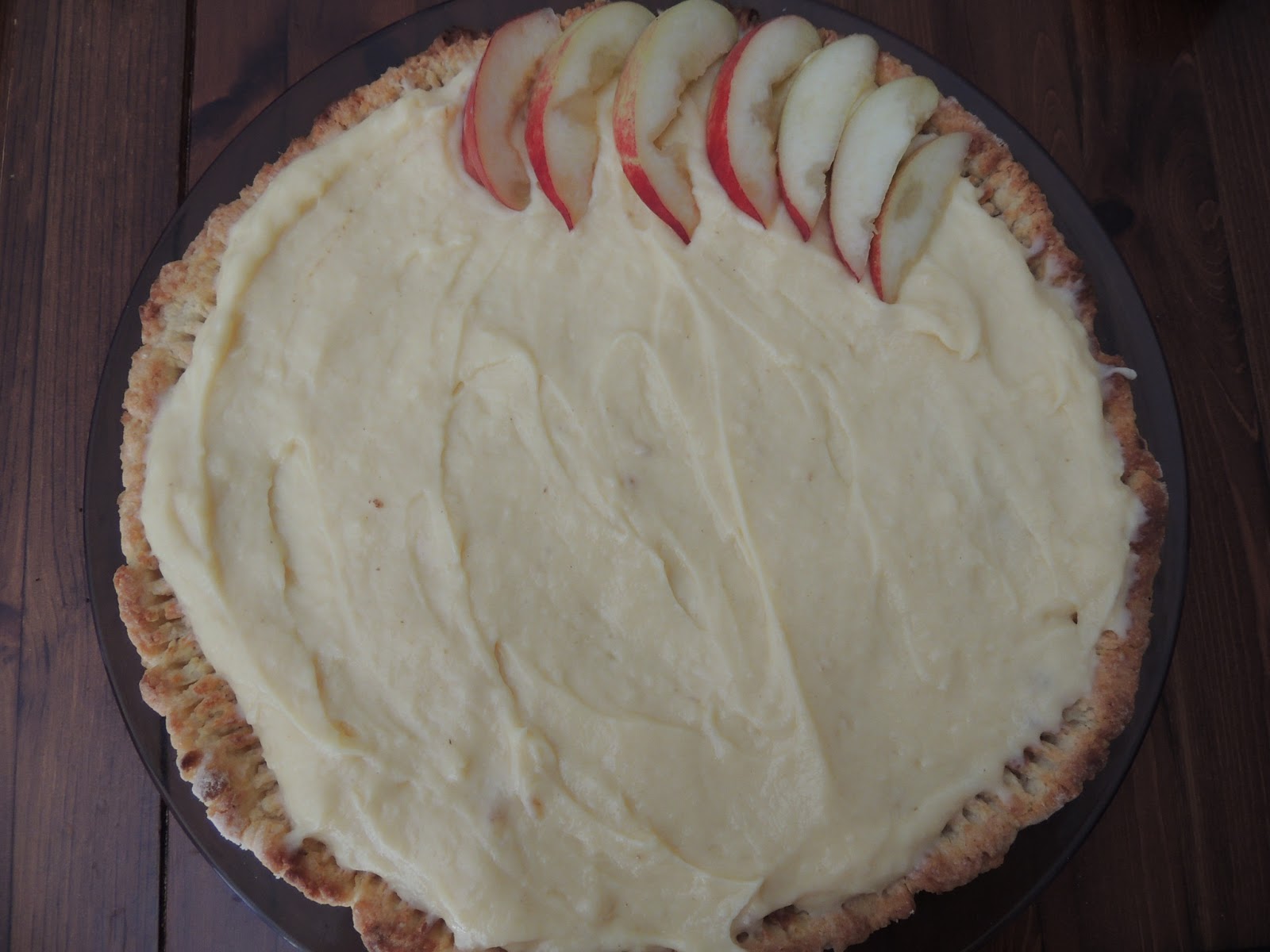 Tarta cu piersici
