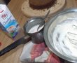 Tort de ciocolata cu jeleu de afine si crema cu mascarpone-4