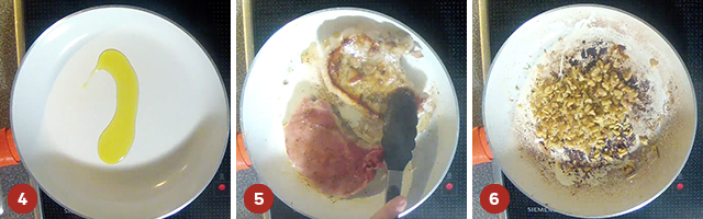 Cotlete de porc cu gorgonzola si nuci (Reteta video)
