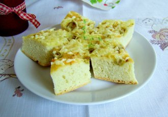 Focaccia cu masline a la Simo