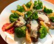 Ceafa de porc , broccoli si sos gorgonzola-8