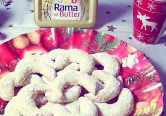 Vanille Kipferl - Fursecuri semiluna cu vanilie