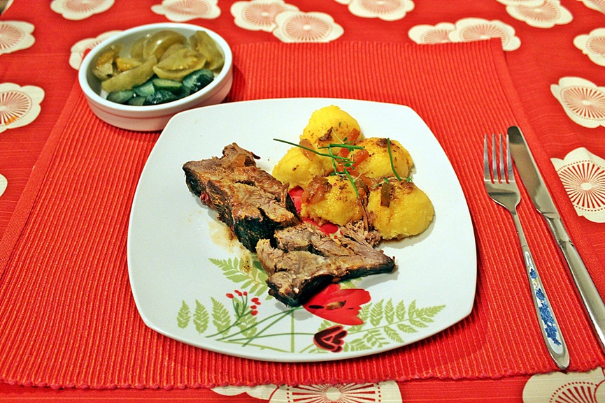 Friptură de vită la Multicooker