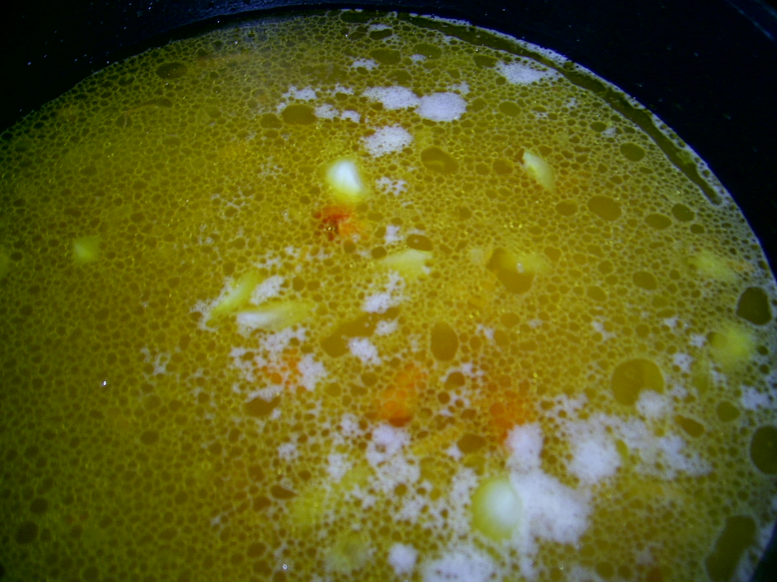 Supa cu leurda si salata verde