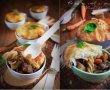 Pasta Pot Pie~sau~Tocanita de vitel cu paste sub capac de foietaj-2
