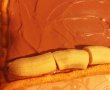 Rulada cu crema de mascarpone, ciocolata si banane-7