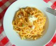 Linguini con gamberetti sau Paste cu creveti-3