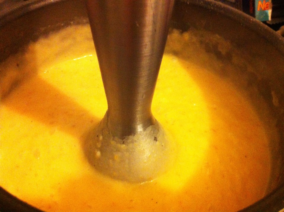 Supa de cartofi cu afumatura