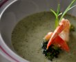 Brokkolicremesuppe mit Garnelen- Supa crema de brocoli cu creveti-3