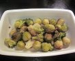 Varza de Bruxelles, broccoli si conopida gratinate-0