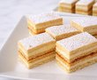 Prajitura copilariei - foi cu miere si crema fina de vanilie cu unt, prajitura Albinita-6