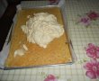 Desert prajitura cu nuca si caramel-2