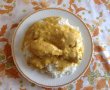 Pui cu curry pe pat de orez-0