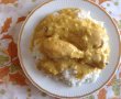 Pui cu curry pe pat de orez-4