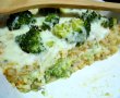 Orez cu ciuperci si broccoli la cuptor-5