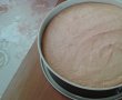 Tort cu crema de mascarpone si gem de piersici-1