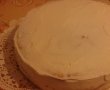 Tort cu crema de mascarpone si gem de piersici-9