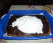 Tort cu crema de ciocolata, branza dulce si mascarpone-3