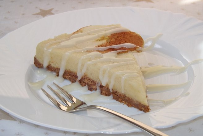 Prajitura cu mousse de mere