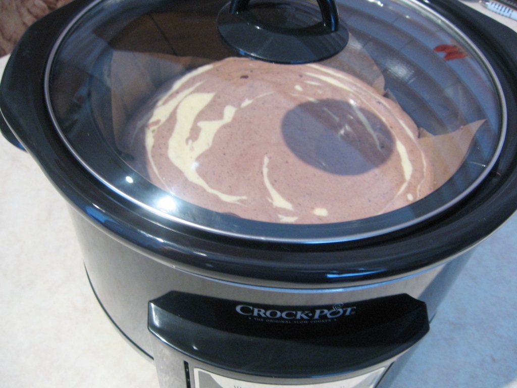 Prajitura bicolora la slow cooker Crock-Pot Digital 4,7L