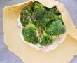 Tartă rustică cu brânză de vaci și broccoli-2