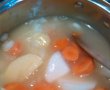 Supa crema de morcovi cu praz-4