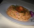 Spaghete cu chiftele în sos vânătoresc-4