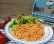 Spaghete cu sos Basilico, Emmentaler si Gouda-0