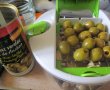 Tartă cu praz, pui, ciuperci, măsline verzi umplute cu anșoa-7