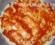 Pizza cu prosciutto crudo  ( blat,sos,toping)-3