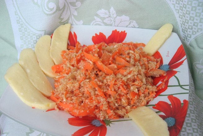 Salata de morcovi cu quinoa