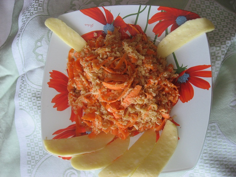 Salata de morcovi cu quinoa